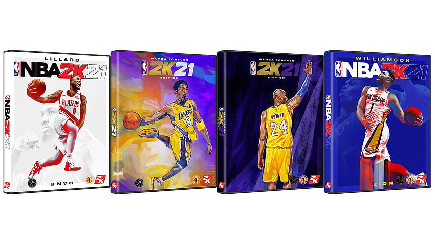 Kobe Bryant, Zion Williamson, and Damian Lillard are Your NBA 21 Cover Athletes, Pricing Announced – Will Work 4 Games, kobe 21 HD wallpaper