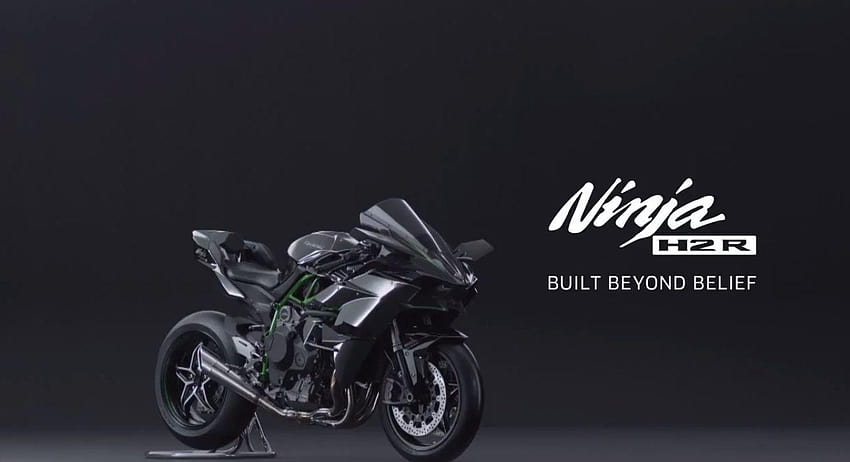 Kawasaki Ninja H2R: ¡¡¡Construido más allá de lo creíble!!!, el ninja h2r fondo de pantalla