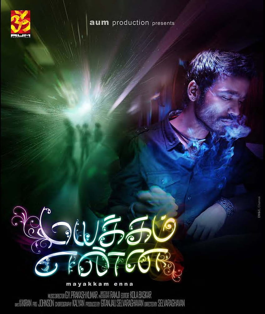 Mayakkam Enna Movie Poster HD phone wallpaper
