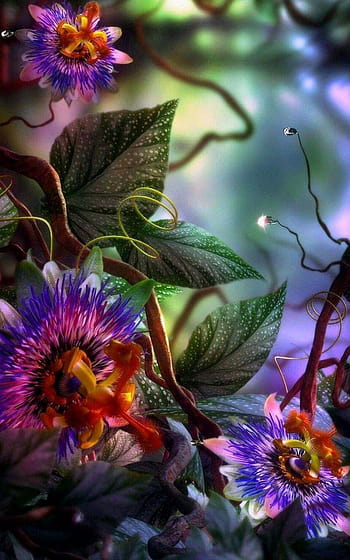 flowers wallpaper - 3d abstract high resolution nature wal… | Flickr