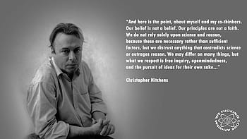 Exceptional claims, require exceptional evidence. Christopher Hitchens ...