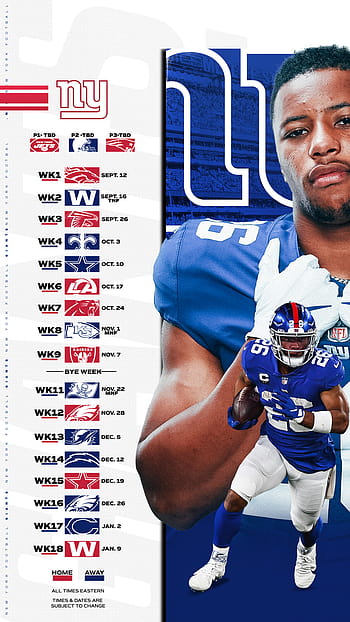 Giants schedule HD wallpapers