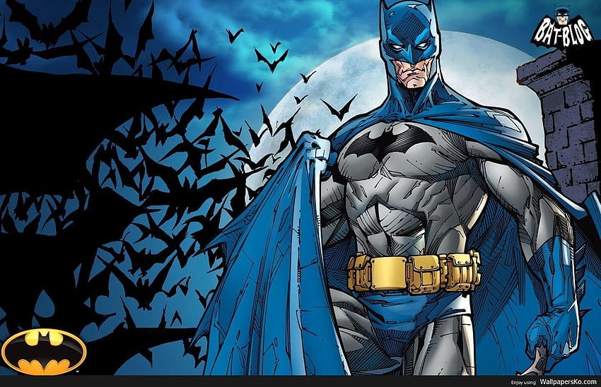 漫画のバットマン、かわいいバットマン 高画質の壁紙