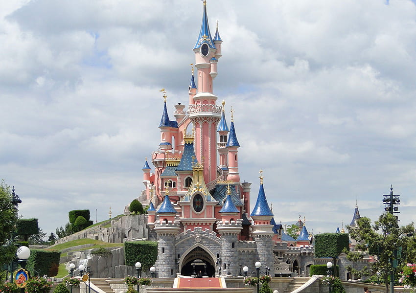 Disneyland Paris and, castle disneyland paris HD wallpaper