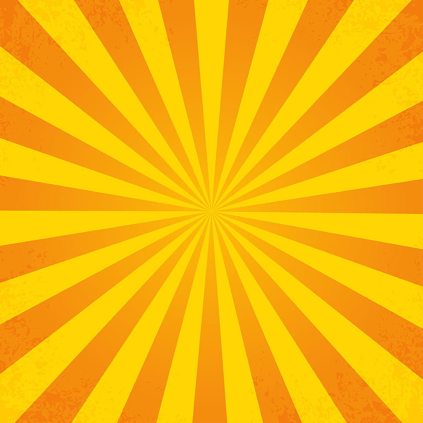 Retro ray orange backgrounds ~ Illustrations ~ Creative Market HD phone wallpaper