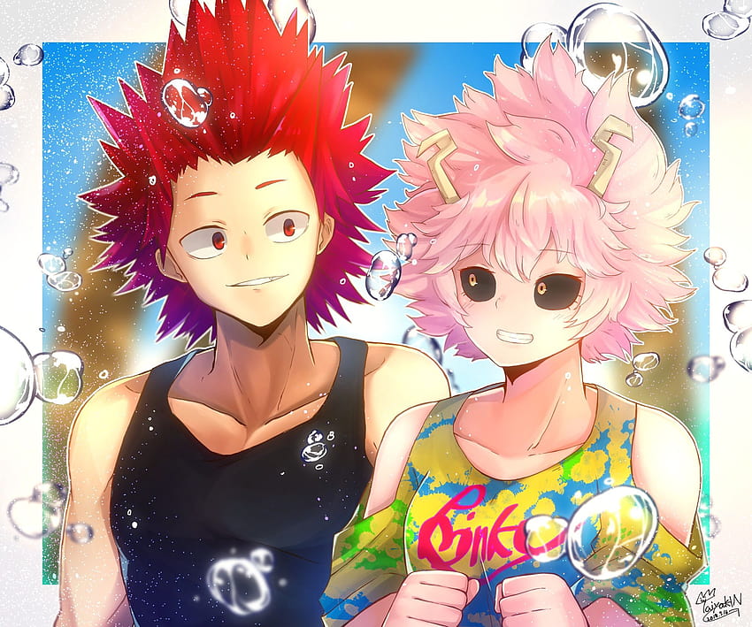 575748 Eijiro Kirishima Mina Ashido Mina Mha Hd Wallpaper Pxfuel