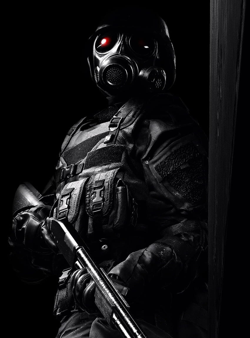 Resident Evil 2 Resident Evil 2 Remake video games gas masks, hunk resident evil HD phone wallpaper