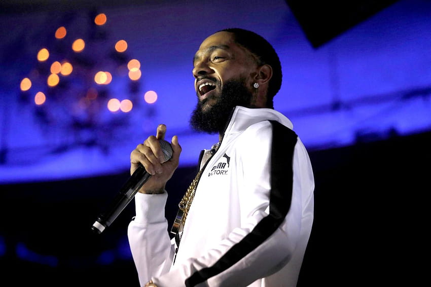 Nipsey Hussle celebrated at 2020 Grammys by Meek Mill, YG, meek mill letter to nipsey HD wallpaper