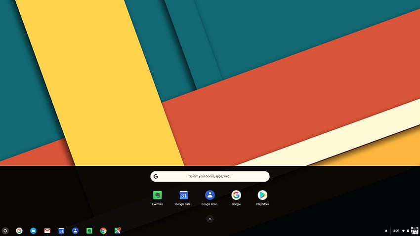 Chromebook용 Chrome 64 베타에서 Android 앱 실행, Chrome OS 배경 허용 HD 월페이퍼