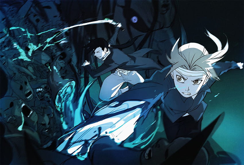 edward elric, ling yao, and envy HD wallpaper