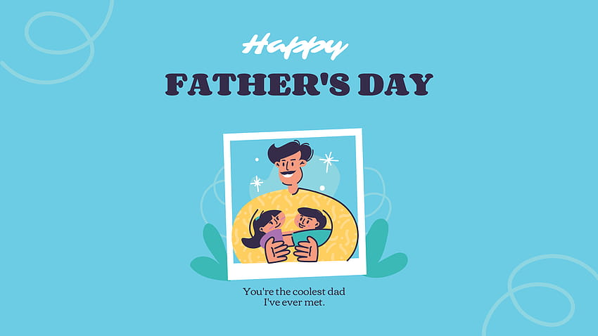 Szczęśliwego Dnia Ojca Czarny Człowieku, szczęśliwego Dnia Ojca 2021 Tapeta HD