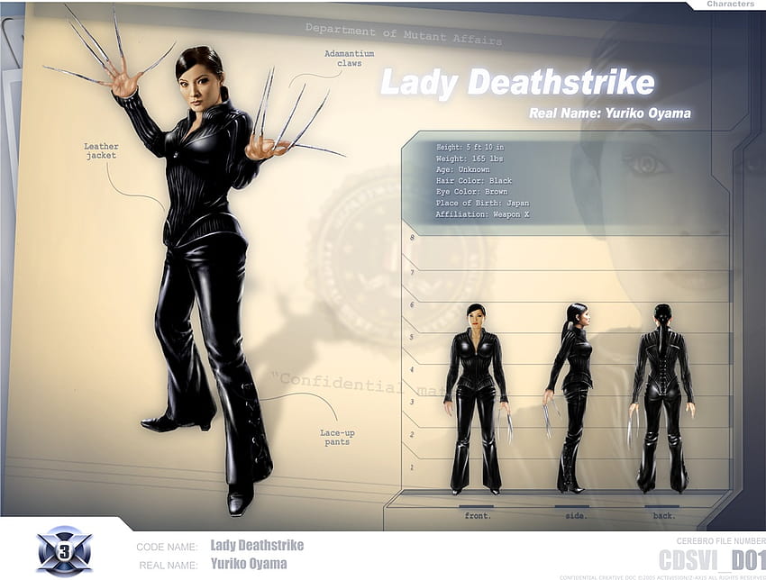 Lady Deathstrike , Comics, HQ Lady Deathstrike, x men movie lady ...