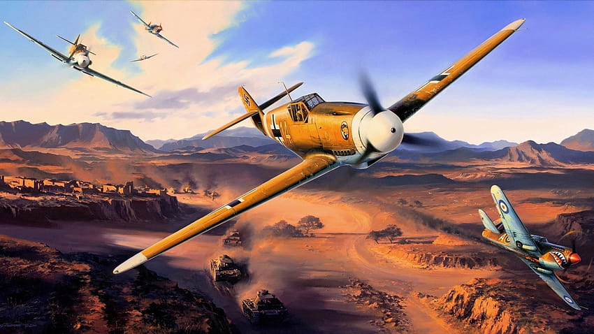 航空機第二次世界大戦ドイツ空軍、戦闘機のロゴ 高画質の壁紙