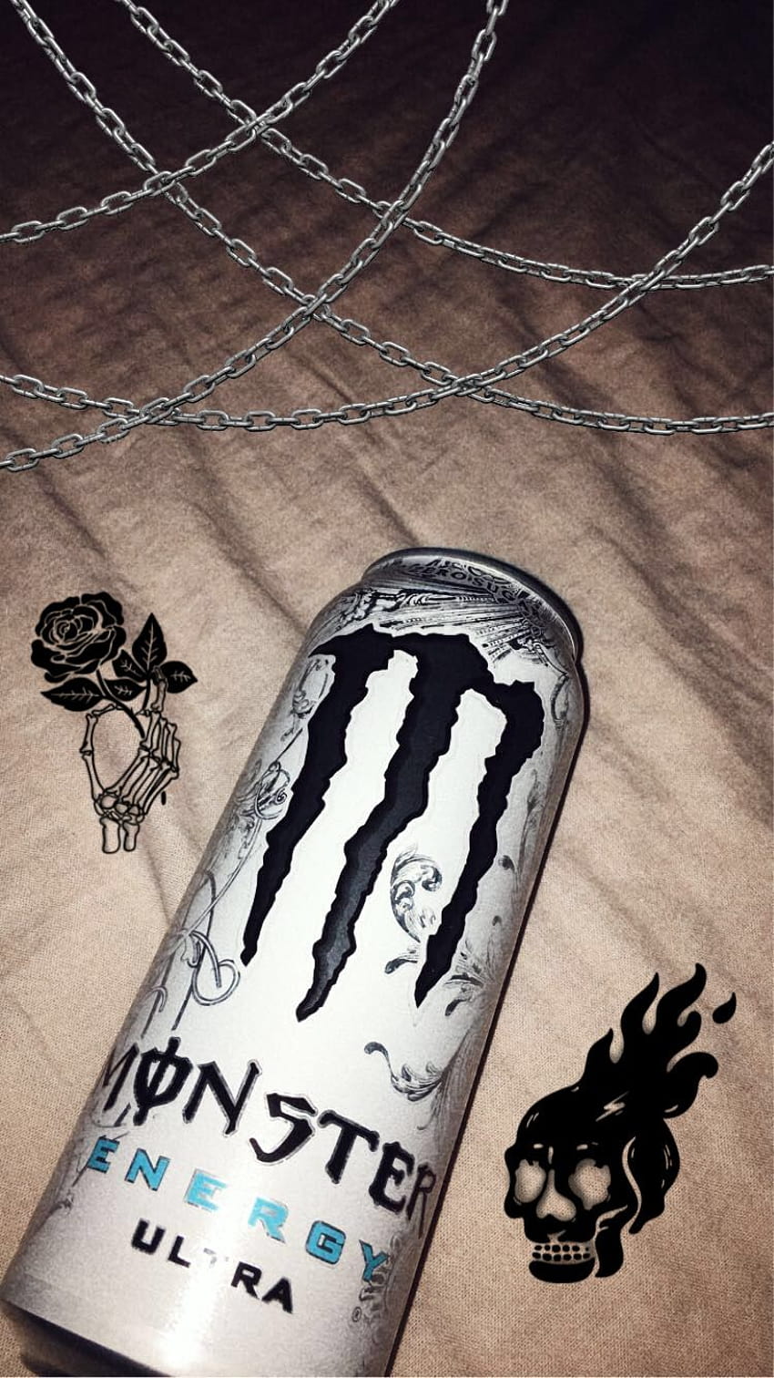 Monster Energy, estética monstruosa fondo de pantalla del teléfono