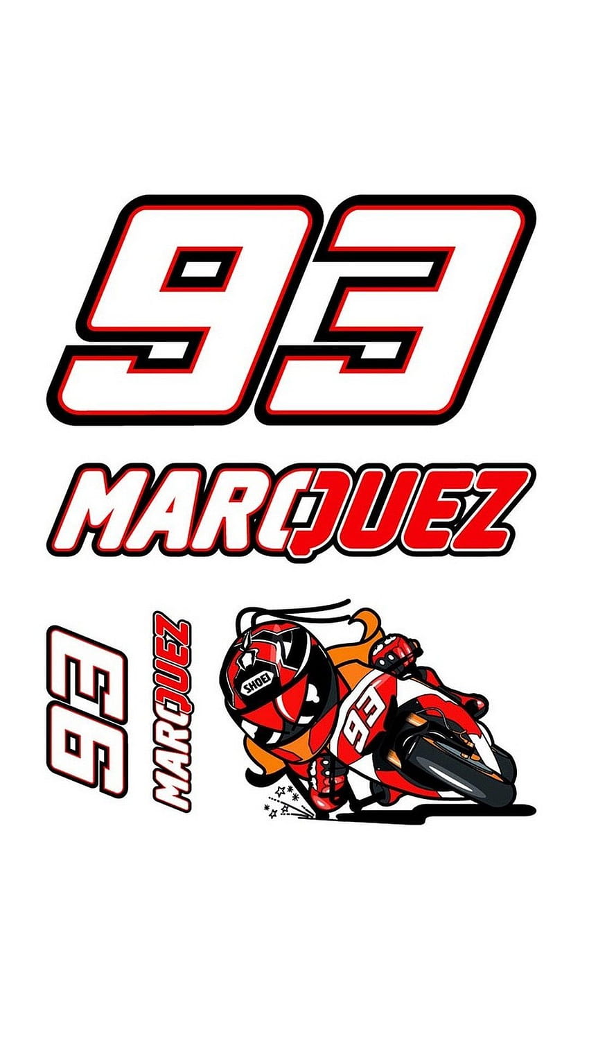Marc marquez 93 logo HD wallpapers | Pxfuel