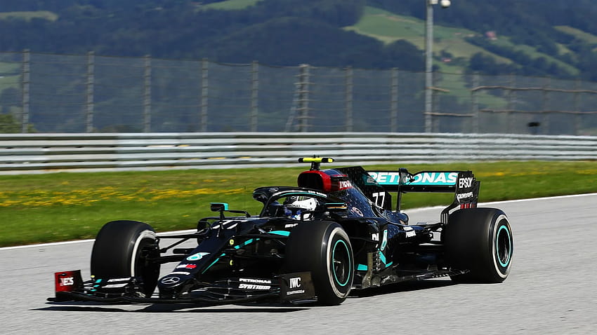 F1: Valtteri Bottas wins Austrian GP as penalty sees Lewis Hamilton miss out on podium HD wallpaper