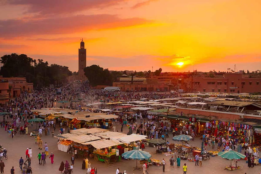 Furto de carteira em Marrakesh – iPhone perdido, valiosas lições aprendidas, jemaa el fnaa papel de parede HD