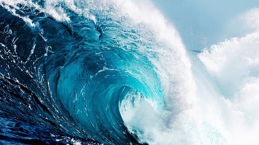 2267x1275 Breaking Wave, Sea, Foam, sea foam HD wallpaper