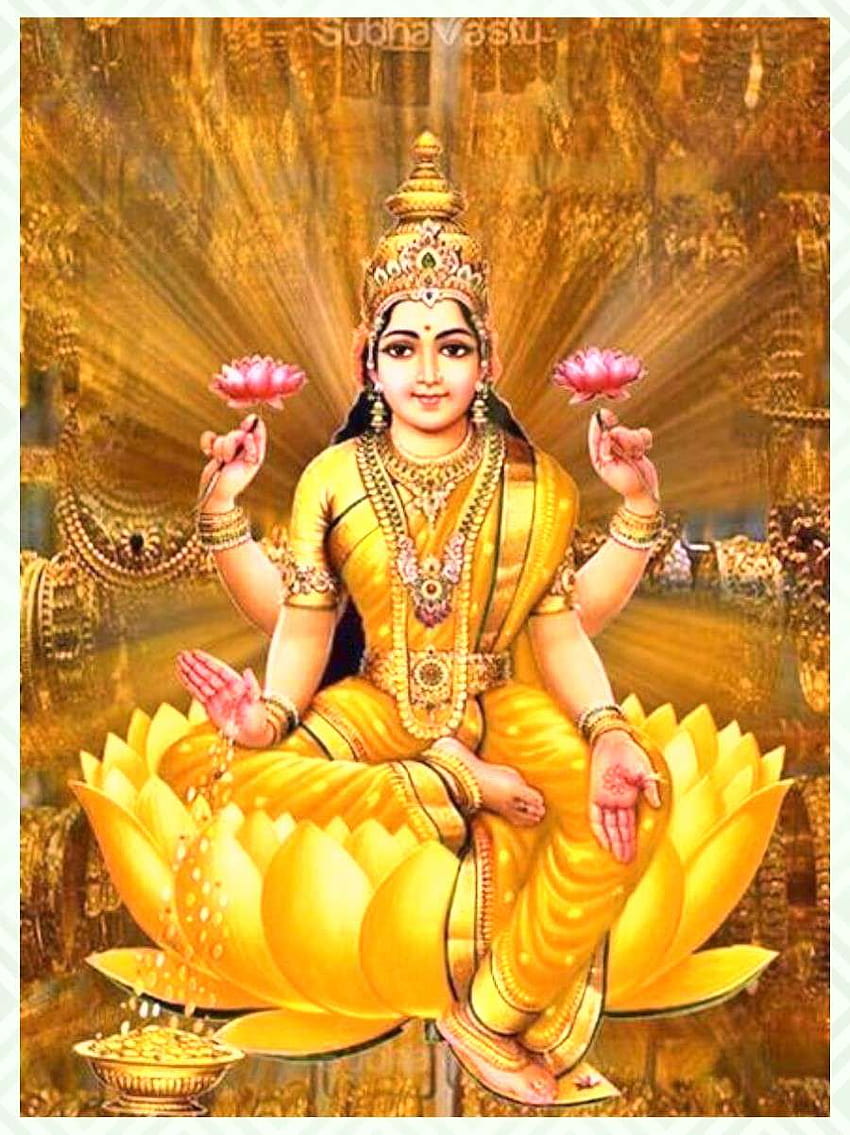 God Lakshmi posted by Christopher Tremblay, varalakshmi devi HD phone wallpaper