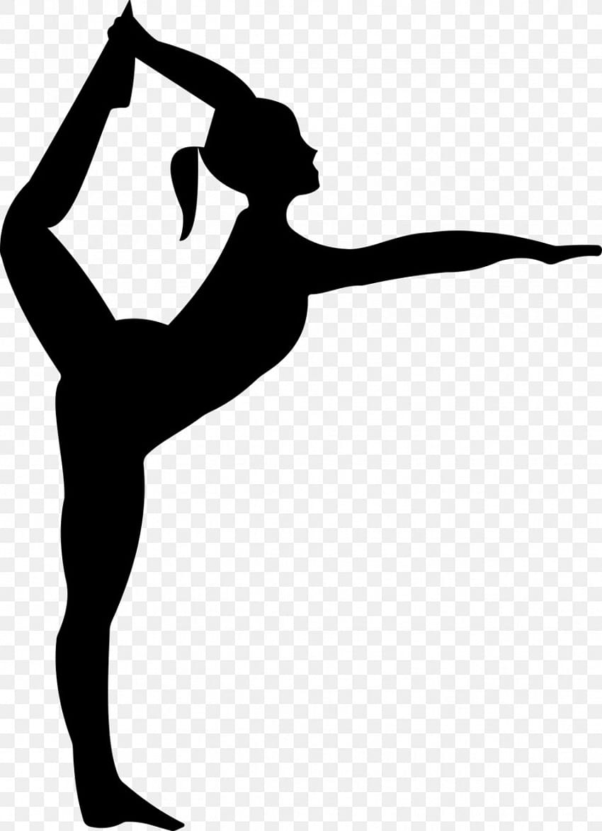 Ballet Girl Vector Silhouette Figure Performance Isolated On White  Background. Gymnastic Woman. Rhythmic Gymnastics Lady Vector. Ballet  Dancer. Collection Of Athlete Woman In Gym Exercise. Royalty Free SVG,  Cliparts, Vectors, and Stock