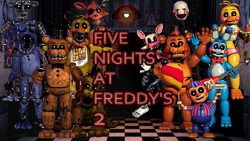 SFM FNAF] Five Nights at Freddy's 2 Wallpaper 4K by