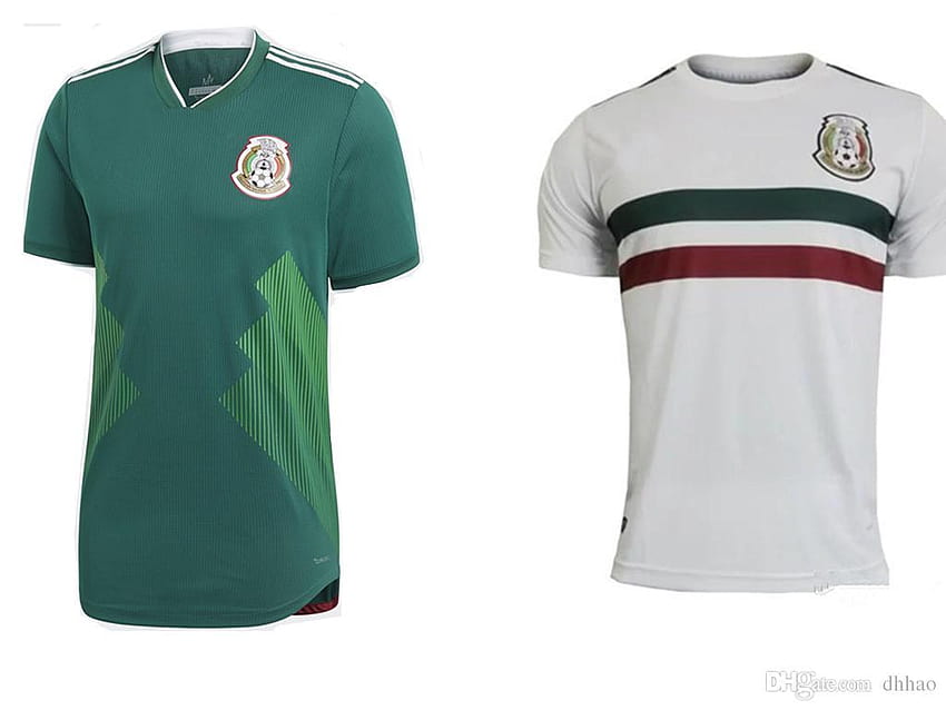  Icon Sports Men Mexico National Football Team Soccer Poly  Shirt Jersey -04 Small : Sports & Outdoors
