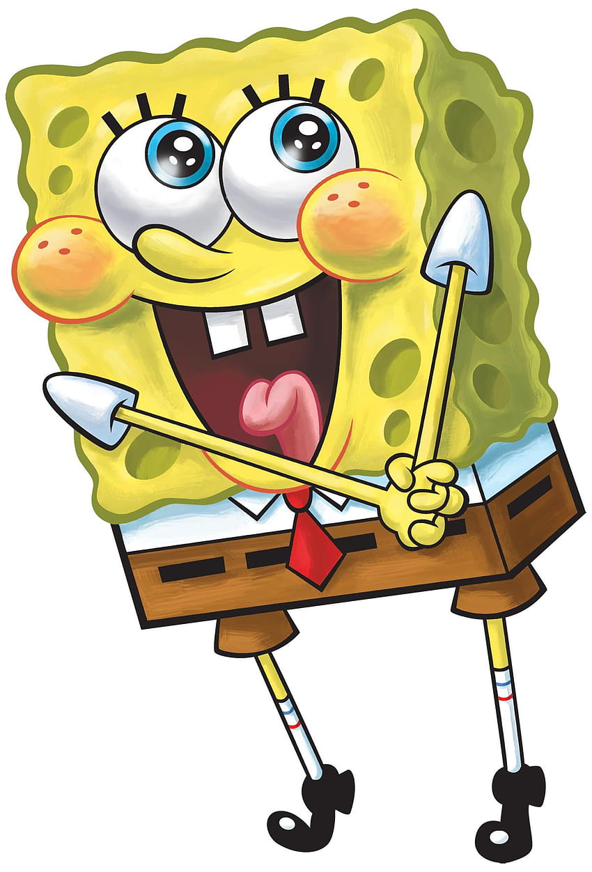 Karakter Spongebob Squarepants untuk iPhone 6, karakter spongebob wallpaper ponsel HD