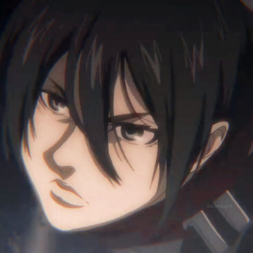 Mikasa Ackerman Aot Manga Icons, icône de l'attaque des titans Fond d'écran de téléphone HD