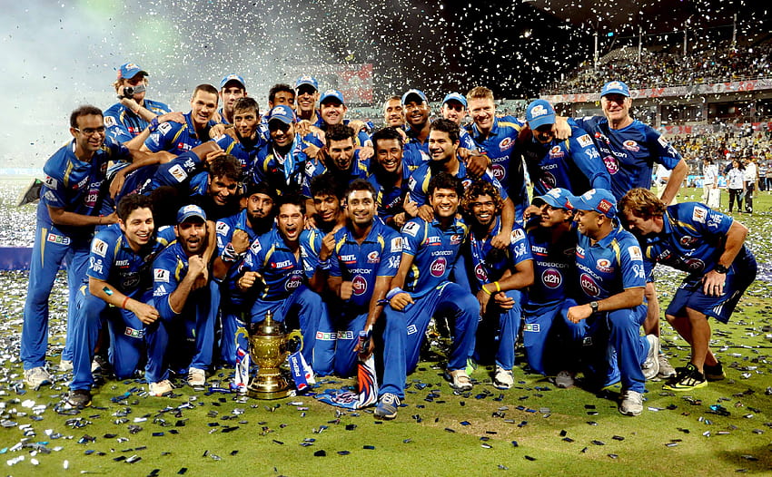 Mumbai Thrash Chennai reclamará la corona de Maiden IPL, indios de mumbai fondo de pantalla