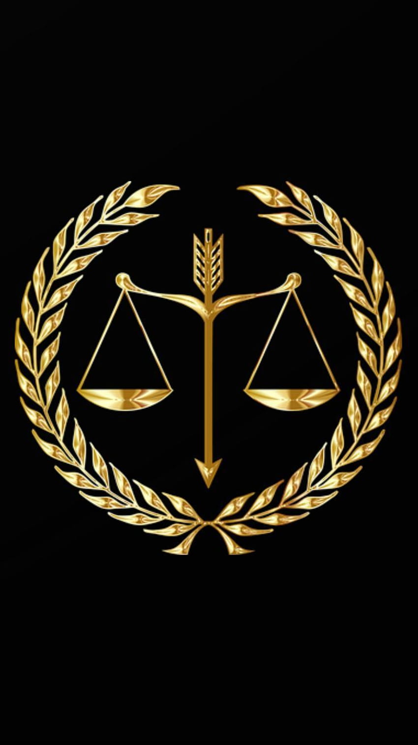 Clipart of Scales of Justice with Law Office Text - Royalty Free Vector  Illustration by Vector Tradition SM #1390818