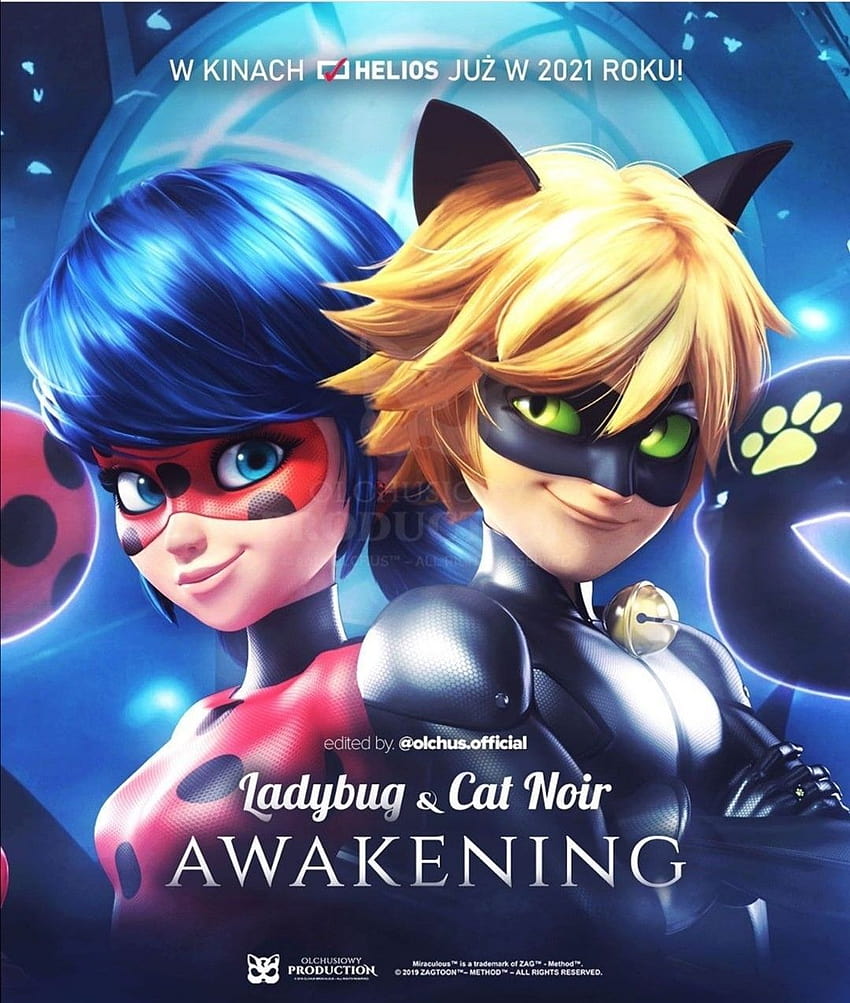 Miraculous, ladybug and cat noir movie 2021 HD phone wallpaper