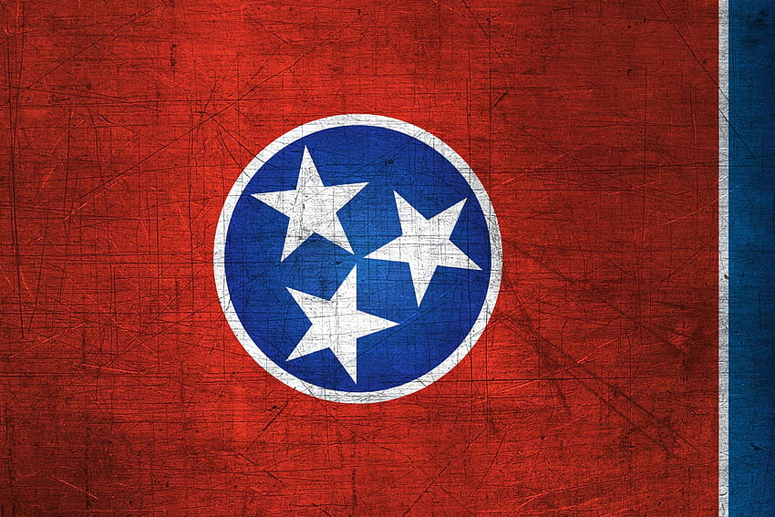 Tennessean Flag Metal, tennessee state HD wallpaper