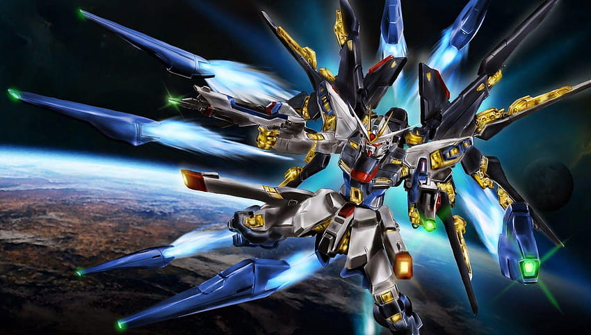 Strike dom Gundam ผ่าน CyR กันดั้มสไตรค์ดอม วอลล์เปเปอร์ HD