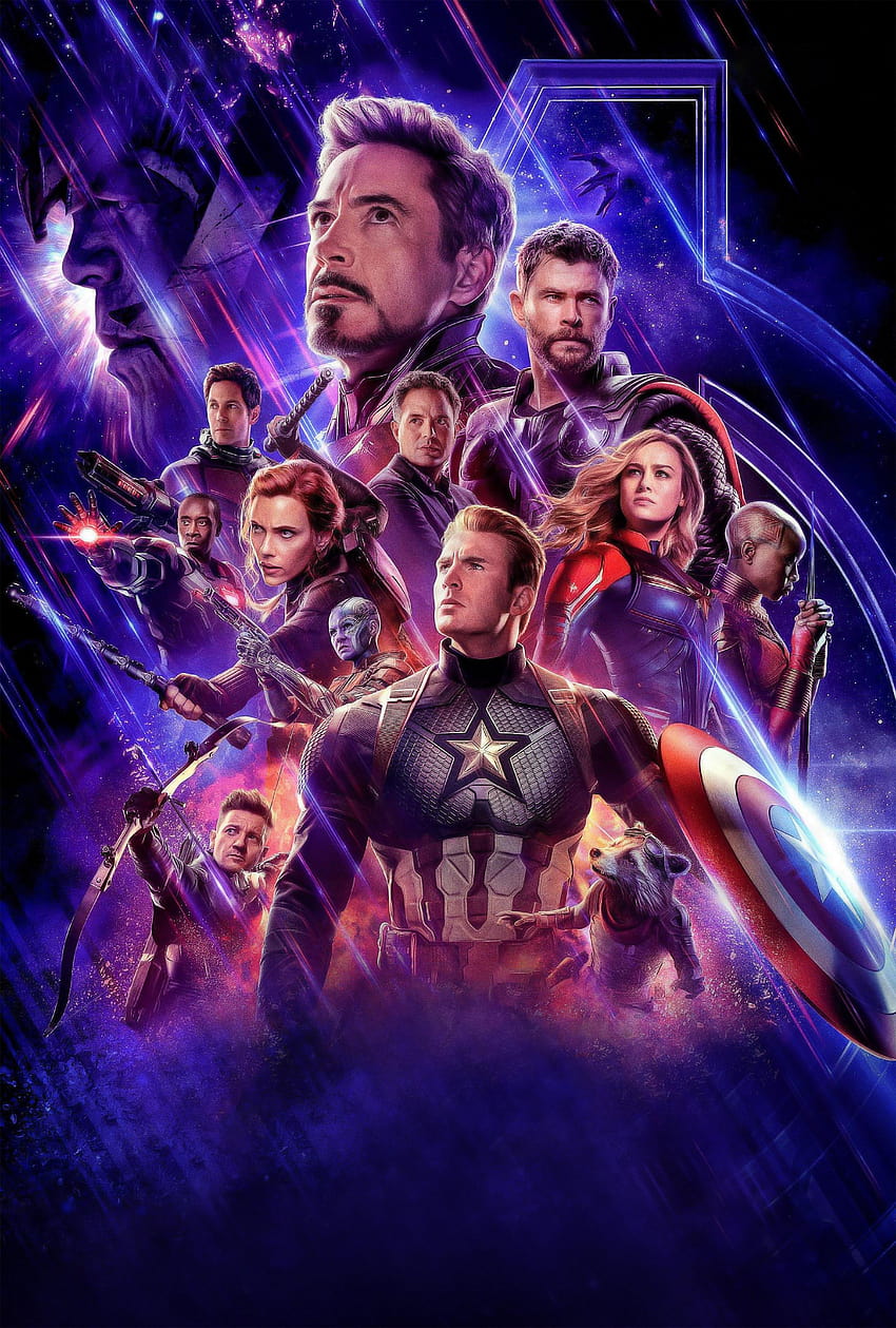 Cartel de la película Avengers Endgame, películas, cartel de los Vengadores fondo de pantalla del teléfono