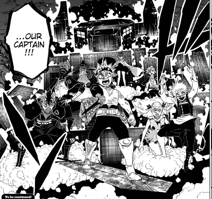 Recenzja rozdziału 317 Black Clover – Zmiana autorstwa OTAKU SPACE / Anime Blog Tracker, panele mangi czarnej koniczyny Tapeta HD