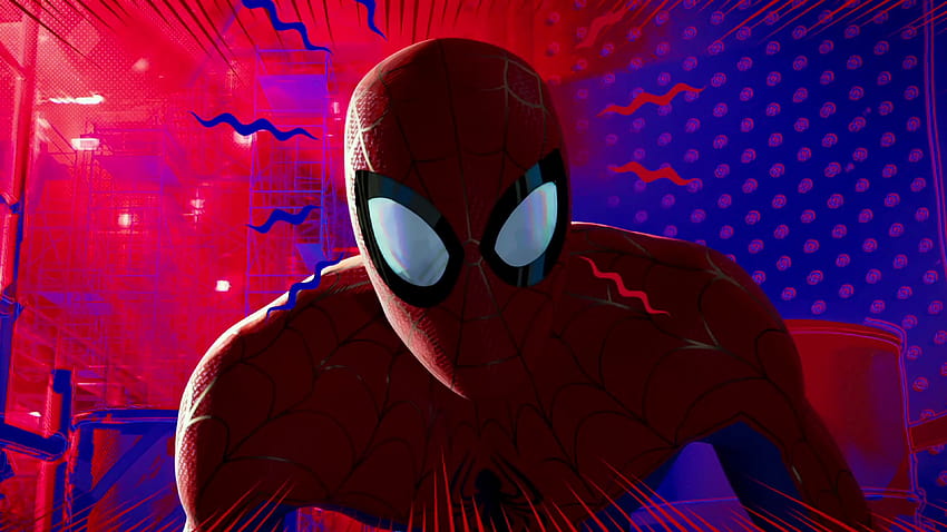 El hombre araña en el verso de la araña Peter Parker, peter b parker fondo de pantalla