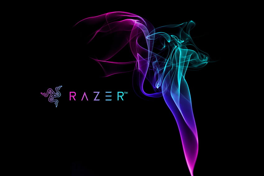 Razer on Dog, розов бръснач HD тапет