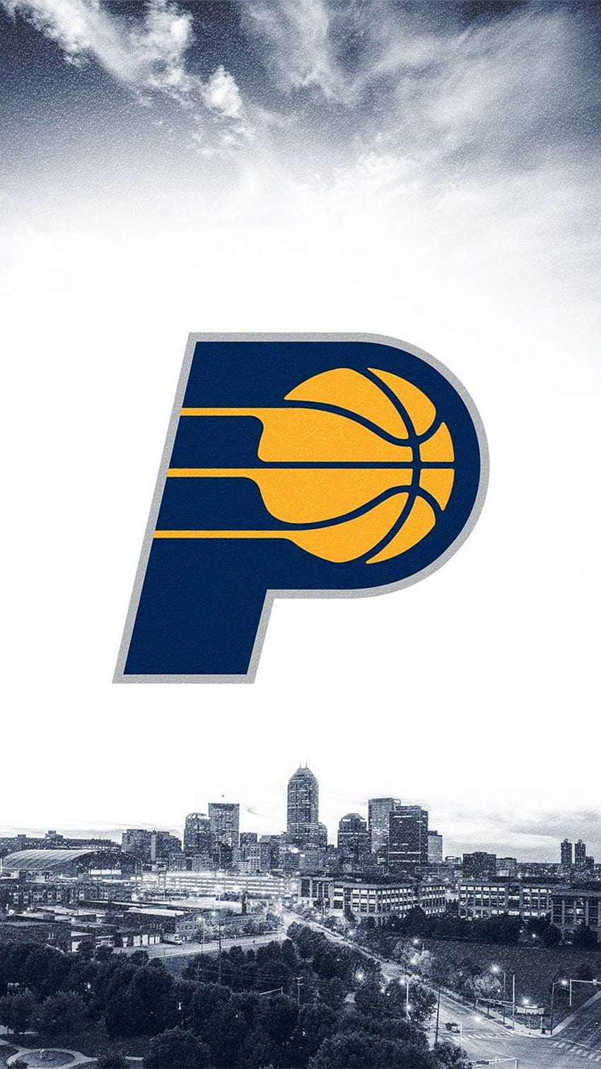 Indiana Pacers na Twitterze:, logo Indiana Pacers Tapeta na telefon HD