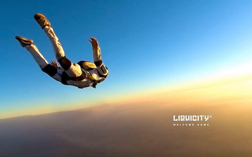 skydiving, parachute HD wallpaper