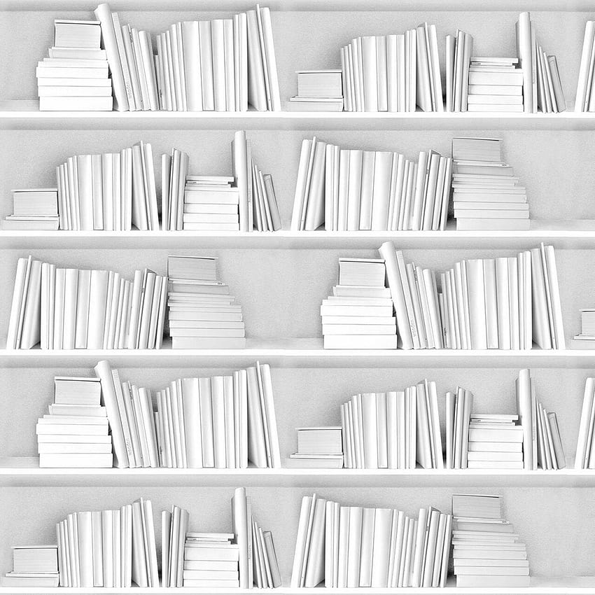 White Bookshelf Hd Phone Wallpaper Pxfuel