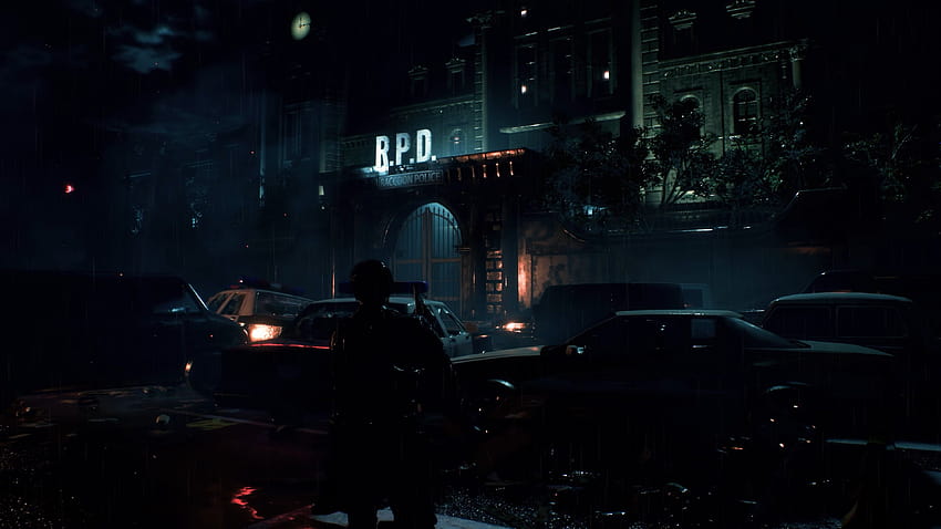 Resident Evil 2 Raccoon City Policja Tapeta HD