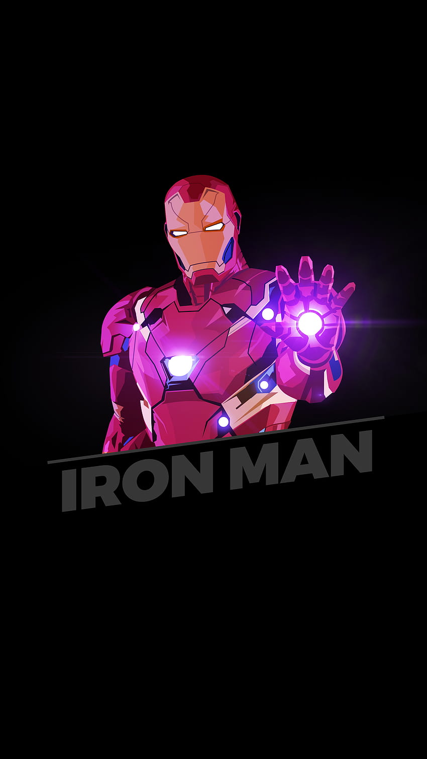 Iron Man Amoled, i love you 3000 amoled HD phone wallpaper