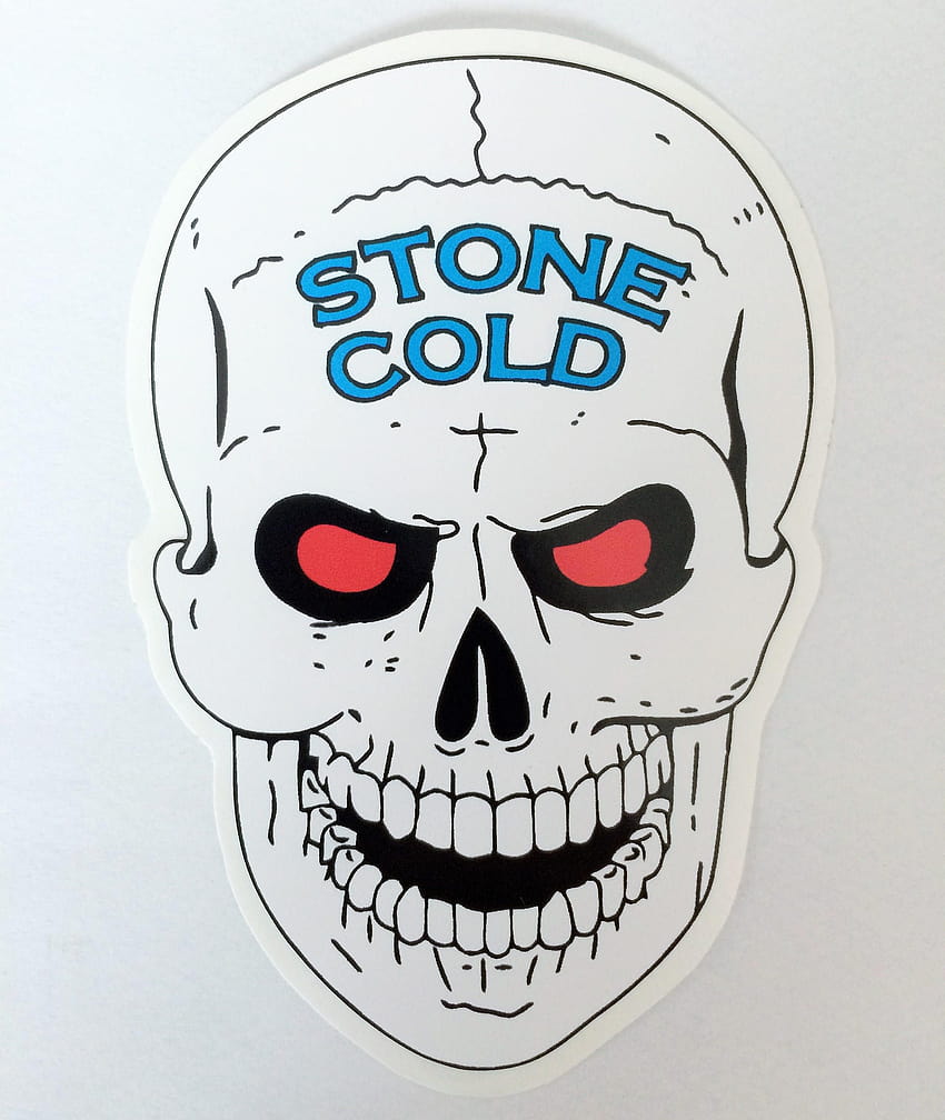 Stone Cold Skull o, logo batu dingin wallpaper ponsel HD