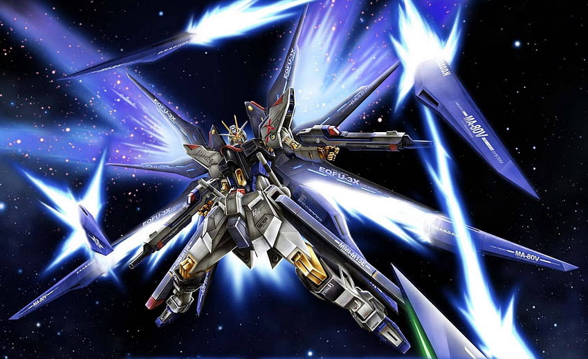 Huelga dom Gundam fondo de pantalla