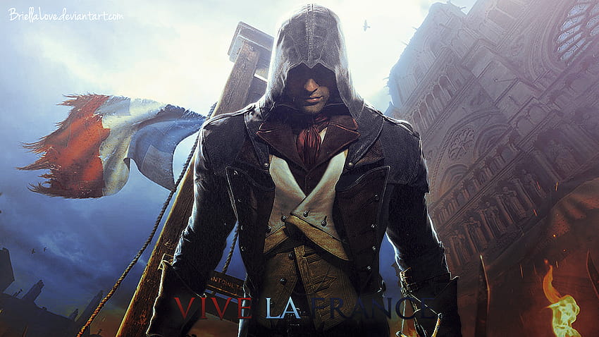 Assassin's Creed Unity by BriellaLove.deviantart on, ac unity Tapeta HD