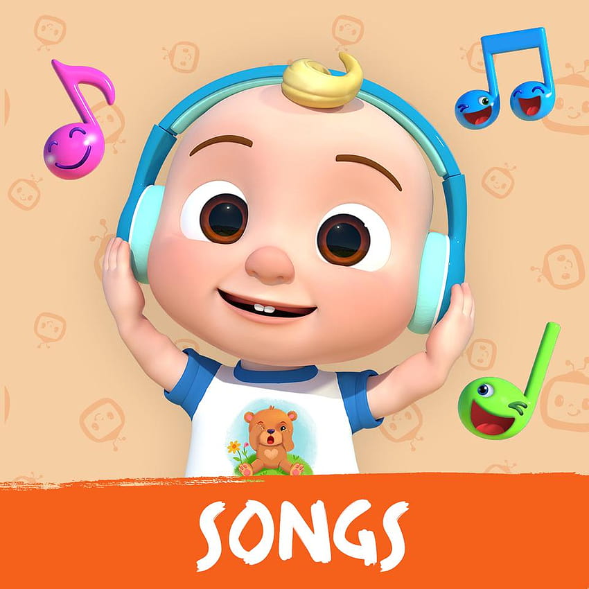 CoComelon Образователни песни и детски стихчета за деца! – Cocomelon, лого на cocomelon HD тапет за телефон