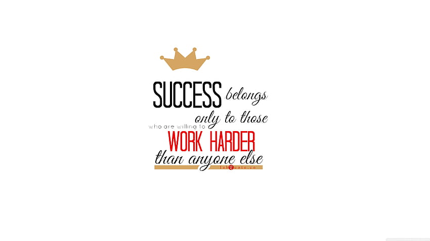 Quote about Success Ultra Backgrounds for U TV : Multi Display, Dual Monitor : Tablet : Smartphone, try harder HD wallpaper