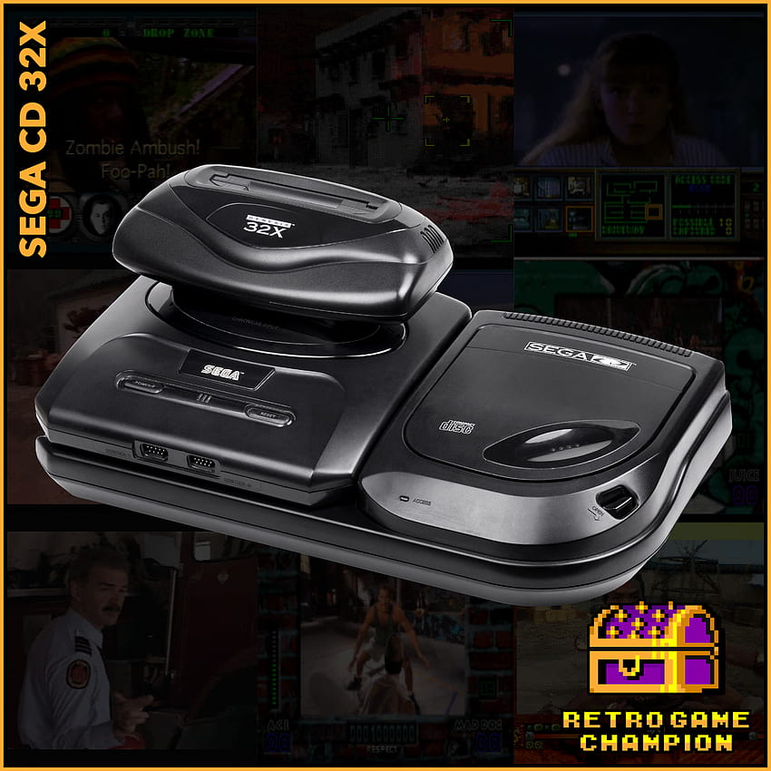 Sega CD 32X Champion : , Borrow и Streaming : Интернет архив HD тапет за телефон