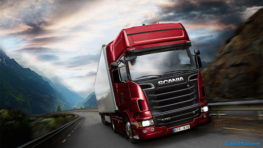 Scania Trucks HD-Hintergrundbild