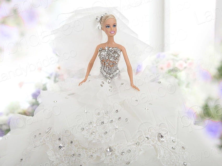 Barbie Bride dolls, wedding dress HD wallpaper | Pxfuel